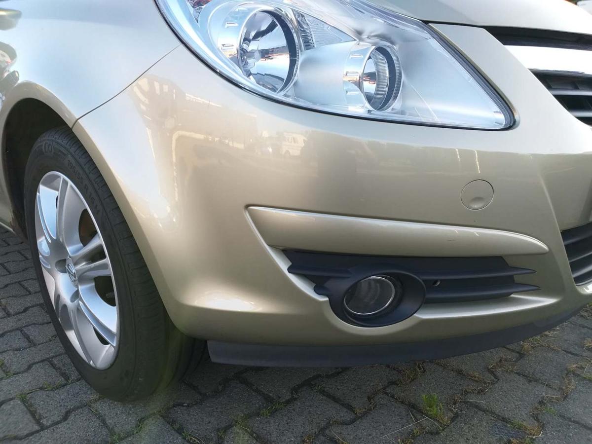 Opel Corsa D original Stoßstange Stossfänger vorn Champagnersilber Z40M Bj.2007
